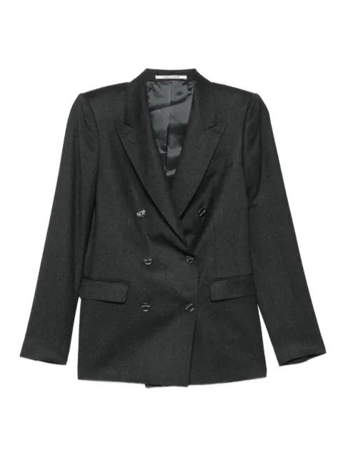Tagliatore double-breasted pleated suit Grey TPARIGI10BAD520038U