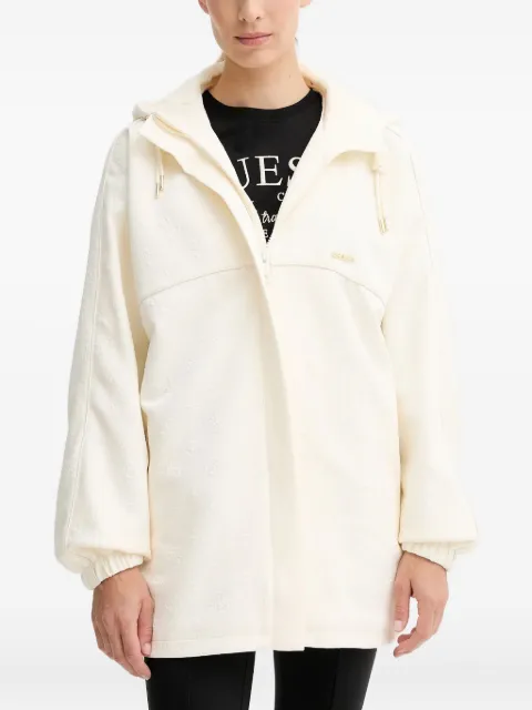 GUESS USA zip-up hoodie Neutrals V5YQ05KBSL2