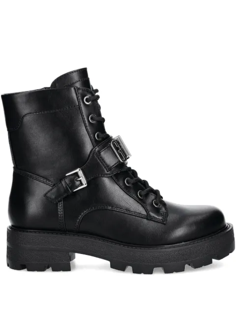 GUESS USA Yanzy lace-up biker boots Black FLTYNZELE10