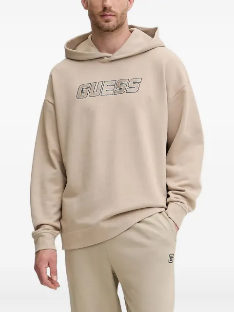 GUESS USA 1981 logo hoodie Neutrals Z5YQ00KCE91
