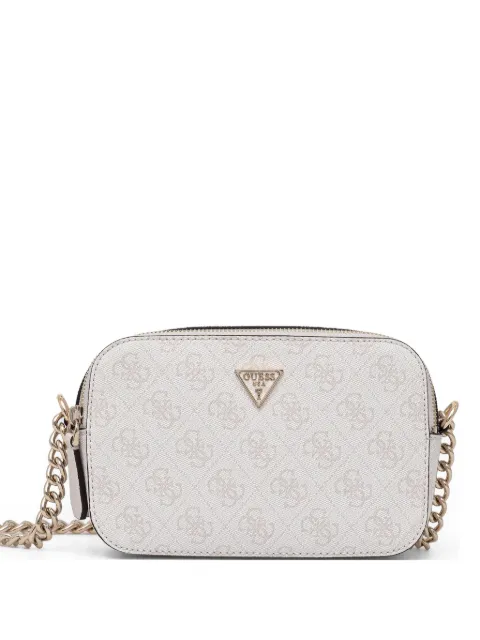 GUESS USA logo-plaque cross body bag White HWBG9672140