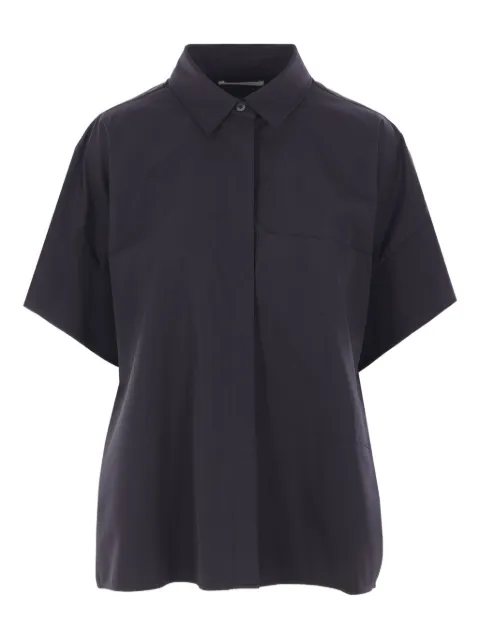 Co short-sleeve cotton shirt Black 1703LCSP001