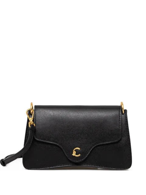 Coccinelle C-Me leather shoulder bag Black E5SSK270101
