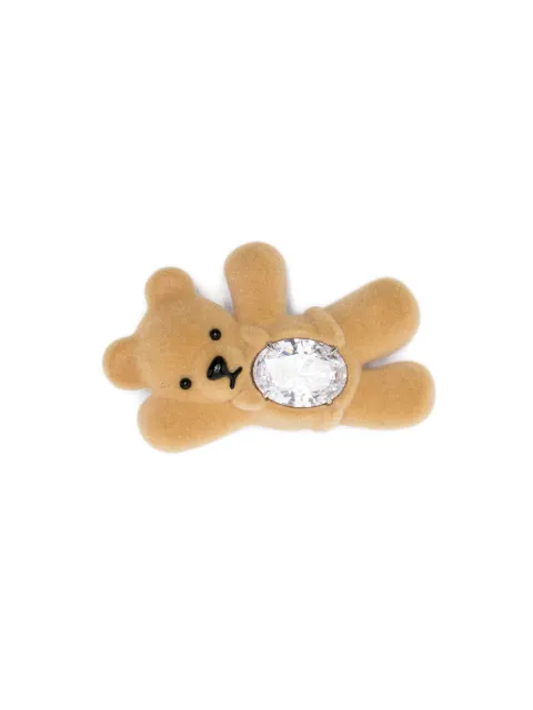 YVMIN embellished-teddy bear hair clip Brown 24453LBN00NL