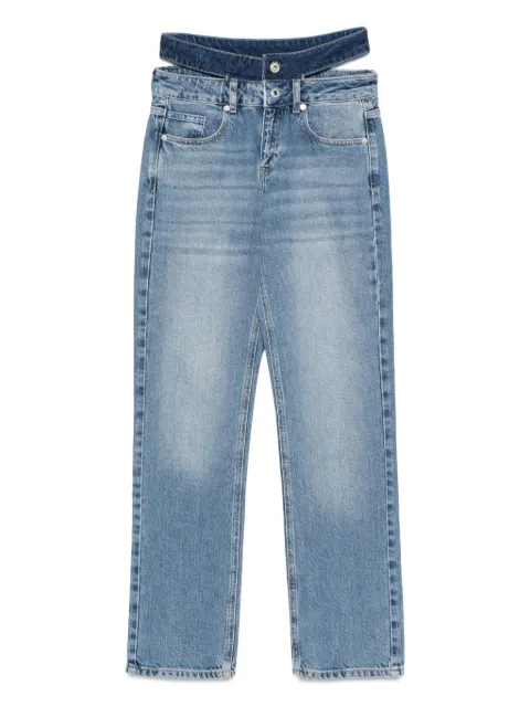 Karl Lagerfeld Jeans straight-leg side-cut jeans Blue A3W10004