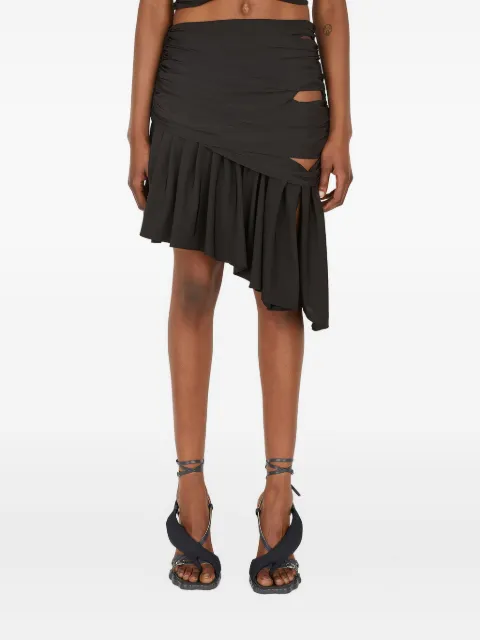 Di Petsa Oracle cut-out mini skirt Black ORACLESKIRT