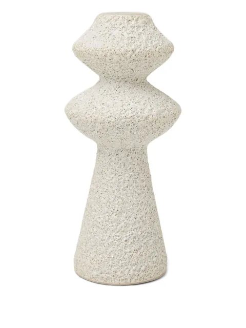 Marloe Marloe Jagger textured candle holders (set of two) Neutrals MMCR2207
