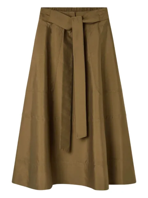Lee Mathews Rennie midi skirt Green M2502SK257
