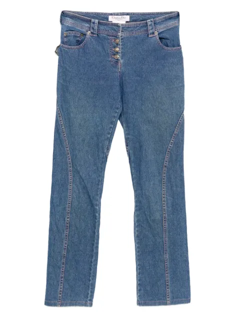 Christian Dior Pre-Owned 2003 flared jeans Blue 165867
