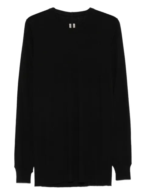 Rick Owens long-sleeve T-shirt Black RU02E1252JR