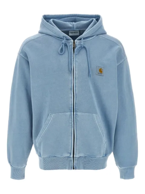Carhartt WIP cotton zip-up hoodie Blue I0330643HXGD