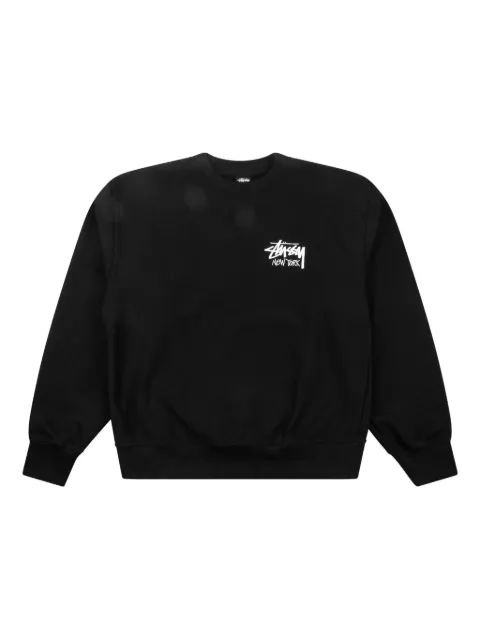 Stüssy New York crew-neck sweatshirt Black STUS09