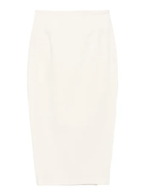Gentry Portofino split pencil skirt Neutrals D302VI
