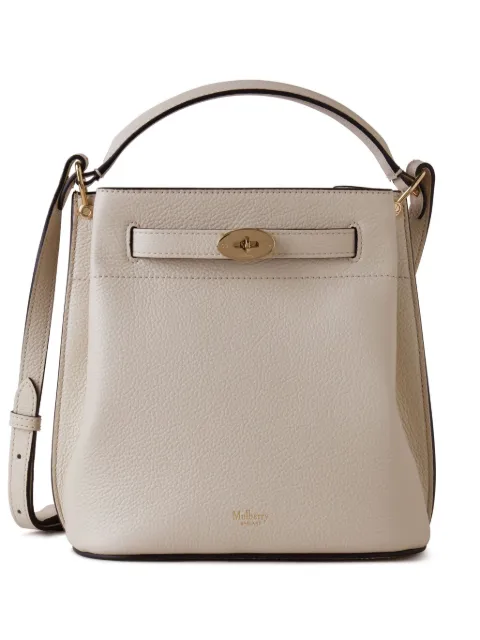 Mulberry Islington clasp-fastening bucket bag Neutrals HH9390205W160