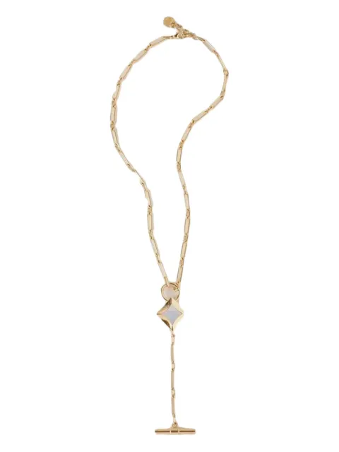 Mulberry Iris mother-of-pearl necklace Gold BS24QN2342000N637