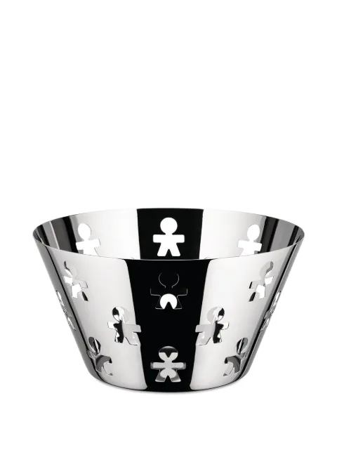 Alessi figure-cut bowl Silver AKK05