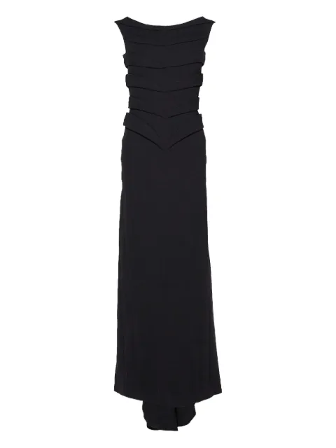 Jil Sander pleated gown 416710200500