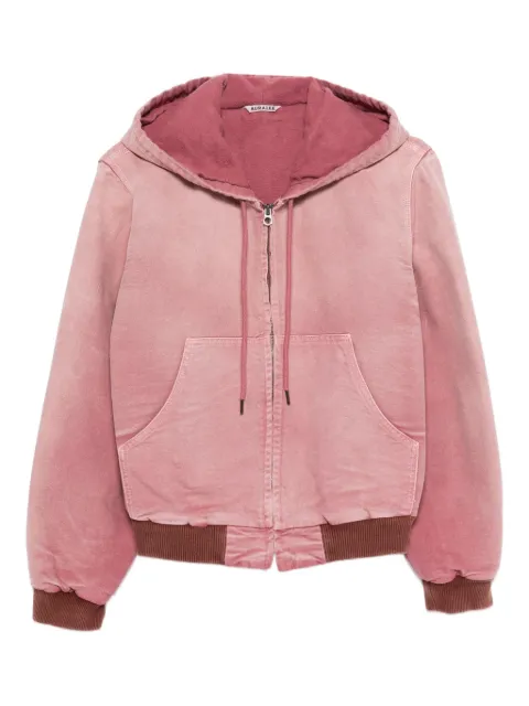 Auralee hooded jacket Red A25AB02CD