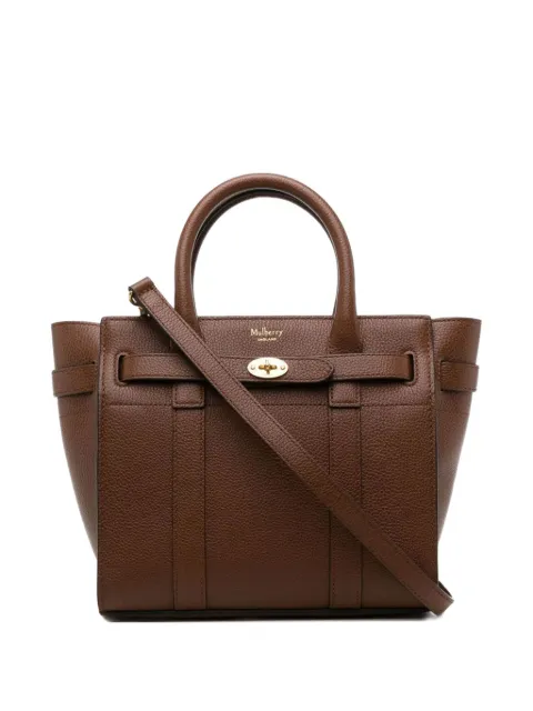 Mulberry mini Zipped Bayswater shoulder bag Brown BA24HH8730552G110