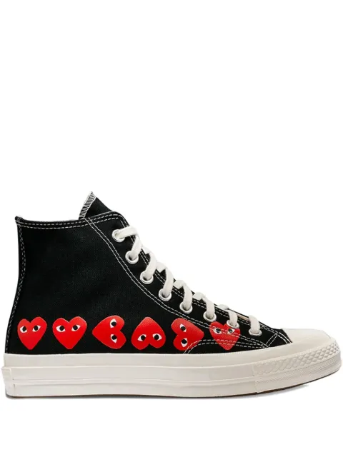 Comme Des Garçons Play x Converse Chuck 70 Multi Heart sneakers Black AZK127051