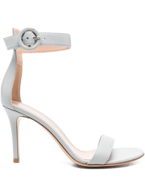 Gianvito Rossi 85mm Portofino sandals Blue G6095385RICNAP