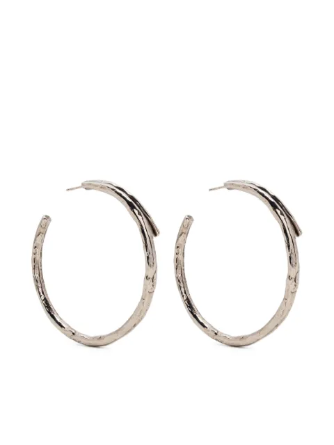 Goossens Lutèce hoop earrings Silver GOOP25EA10