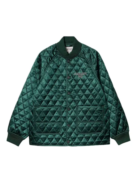 Carhartt WIP Alumni Liner quilted bomber jacket Green I035146