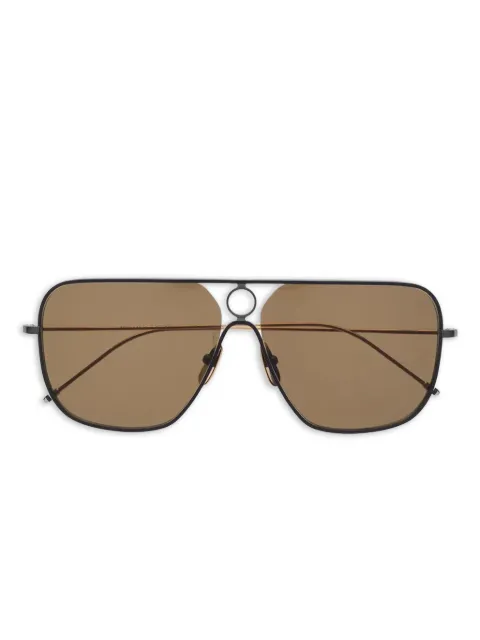Thom Browne Eyewear square-frame sunglasses Black TBS114620300BLACKIRONNAV