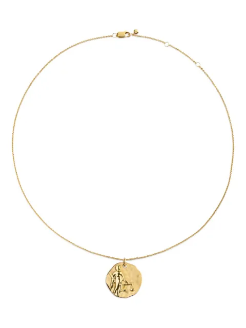 Monica Vinader GP Zodiac Libra necklace Gold GPNKZDCBNON