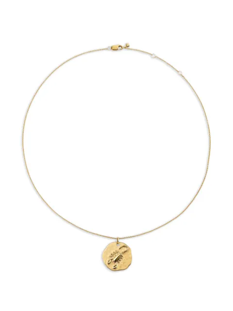 Monica Vinader Scorpio Zodiac necklace Gold GPNKZDCSNON