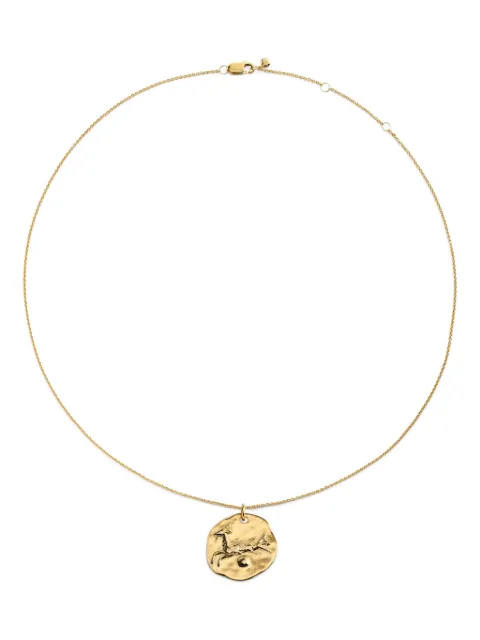 Monica Vinader GP Zodiac Capricorn necklace Gold GPNKZDCDNON