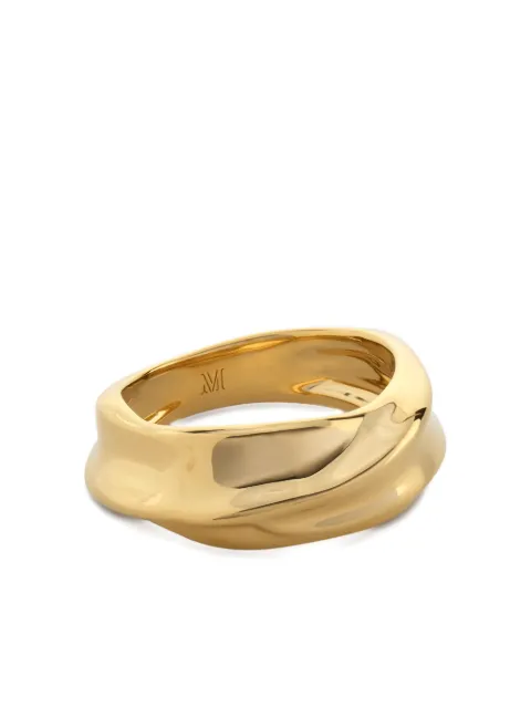 Monica Vinader Nomade stacking ring Gold GPRGGORSNON