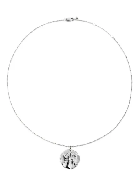 Monica Vinader Virgo Zodiac necklace Silver SSNKZDCVNON