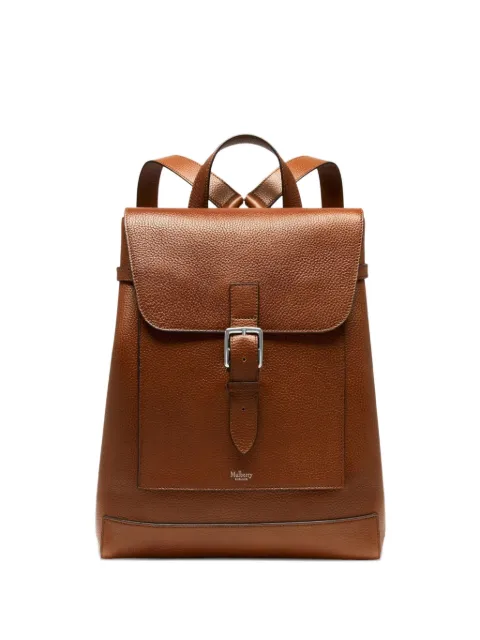 Mulberry Chiltren buckle-fastening leather backpack Brown BS25HH8734552G110
