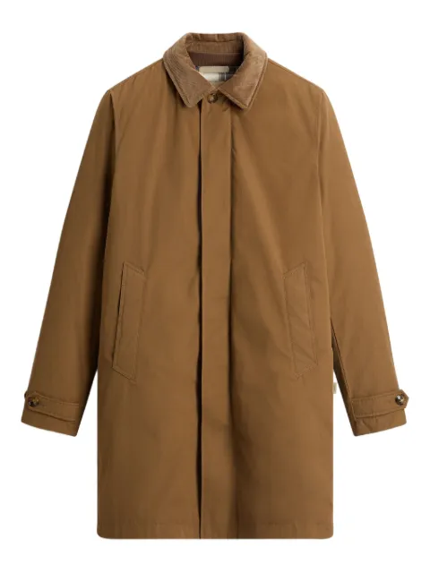 Woolrich long-sleeve padded coat Brown CFWOOU2034MRUT3780