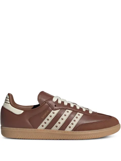 adidas Sambas OG embroidered sneakers Brown JR8821