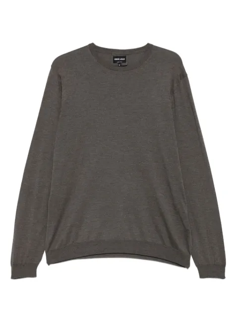 Giorgio Armani round-neck sweater Grey 3HSM37SM63Z