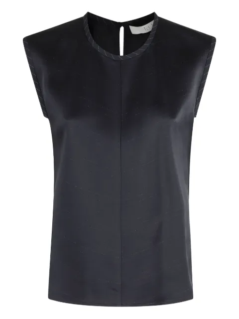 Tela stripe-pattern sleeveless top Blue 170041010509