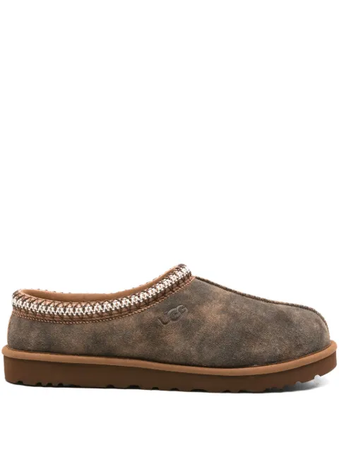 UGG Tasman Baxter braided-trim slippers Brown 1173810