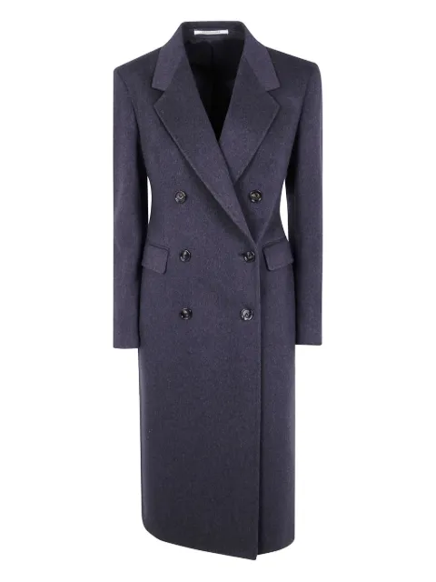 Tagliatore Meryl double-breasted wool coat Blue 350001PER013S5052