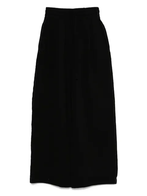 Thom Krom side-stripe trousers Black WST418