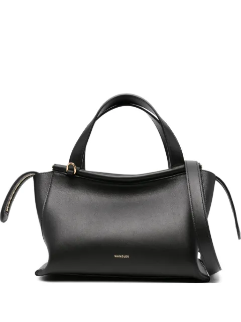 Wandler Ida leather shoulder bag Black 251080001623200