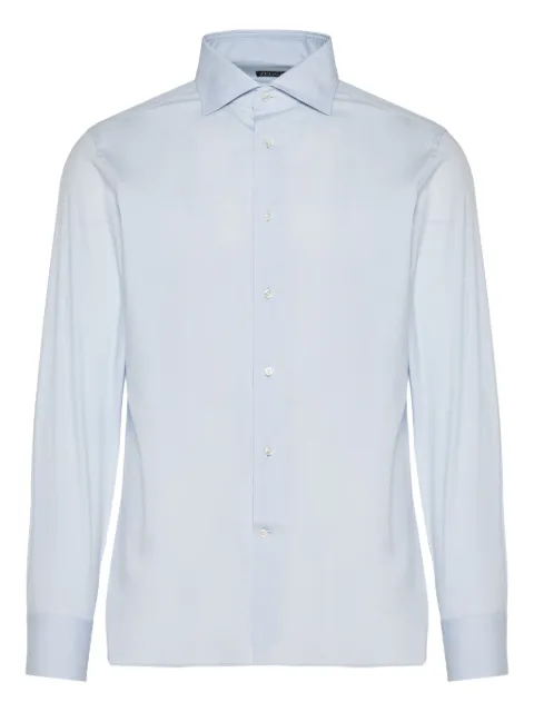 Zegna buttoned shirt Blue 204108A29MS0BA