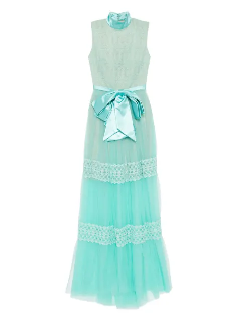 Saiid Kobeisy lace dress Blue RTWSS2535