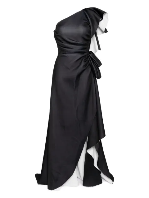 Saiid Kobeisy ruffled dress Black RTWSS2530