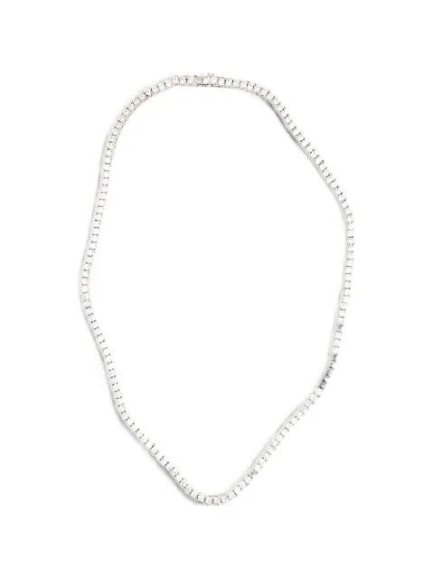 Izabel Display Tennis necklace Silver CCTN