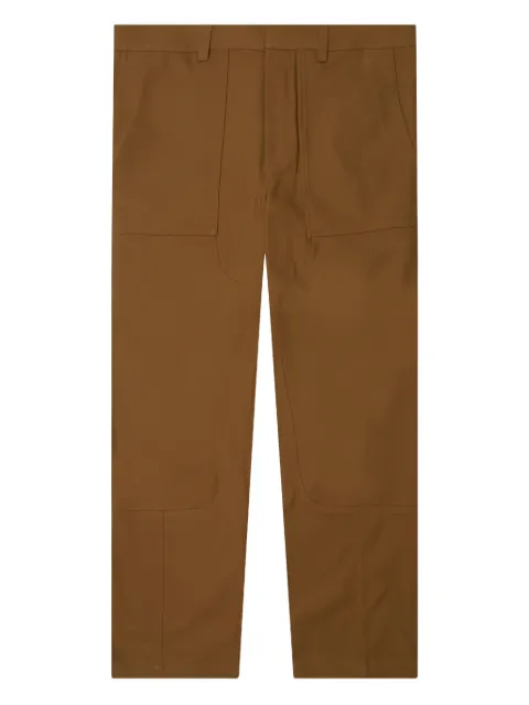 Helmut Lang utility pocket trousers Brown N06HM202