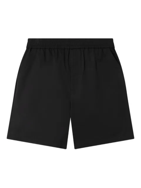 Axel Arigato Nova elastic-waist cotton shorts Black A3429002
