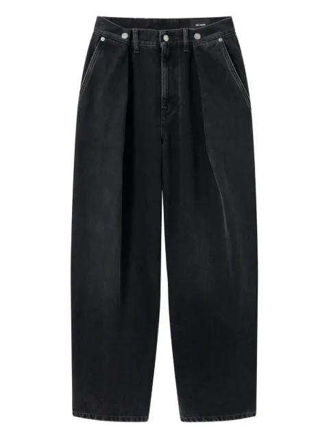 Axel Arigato pleated-pockets wide-leg jeans Grey A3469001