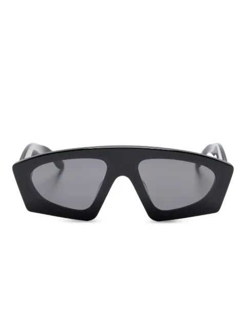 Henrik Vibskov geometric-frame sunglasses Black AW25STUDA924